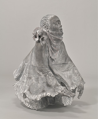 西原加積 石仏 昭和39年 日展入選作 （第50回記念 日本彫刻会展覧会 